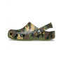 Crocs Classic Camouflage Clog Army Green/Multi gyerek papucs