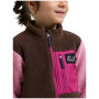 Didriksons Anten Kids Fullzip 2 Oyster Pink gyerek pulóver