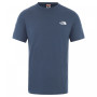 Férfi póló The North Face Simple Dome Tee kék/fehér