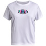 Under Armour Tech Armour Graphic SS White gyerek funkcionális felső