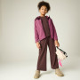 Regatta Myla Hybrid Jacket Fig/Violet gyerek pulóver