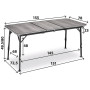 Brunner Elùtop Compack Square 100 asztal