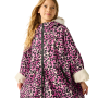 Regatta Junior Waterproof Changing Robe Pro Pink vízálló gyerekkabát
