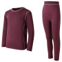 Dare 2b Pow II Baselayer Set Huckleberry gyerek funkcionális szett sötét fekete Huckleberry