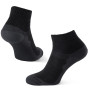 Zulu Merino Lite Men zokni fekete/szürke