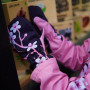 WAMU Pink gyermek softshell kesztyű