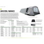 Outwell Universal Awning Size 6 sátor kiegészítő elem