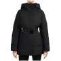 4F Down Jacket F0932 női tollkabát fekete Deep Black