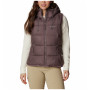 Columbia Pike Lake II Insulated Vest női mellény barna Basalt