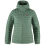 Fjällräven Expedition Lätt Hoodie női télikabát világoszöld Patina Green
