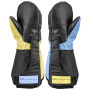 Leki Little Swtch Zero Mitt Long black-light blue gyerek síkesztyű