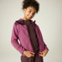 Regatta Myla Hybrid Jacket Fig/Violet gyerek pulóver