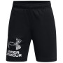 Under Armour UA Tech Logo Shorts Black gyerek rövidnadrág
