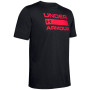Under Armour Team Issue Wordmark SS férfi póló fekete Black