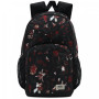 Vans Alumni Pack 5 Printed férfi hátizsák fekete/piros