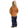 Didriksons Gibbs Kids Fullzip 2 Almond Tree gyerek pulóver