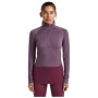 Icebreaker Women Mer 200 ZoneKnit LS Half Zip női funkcionális felső