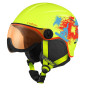 Gyerek sisak Relax Twister Visor sárga
