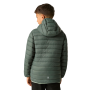 Regatta Junior Hooded Marizion Dark Forrest Green gyerek télikabát