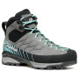 Scarpa Mescalito Trk 2 Gtx Wmn női magasszárú túracipő szürke/kék Midgray - Aqua