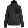 Regatta Hooded Newhill férfi funkcionális pulóver fekete Ash