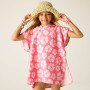 Regatta Kids Towel Robe PinkHazPetal gyermek poncsó