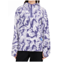 4F Fleece F504 női pulóver fehér/lila Multicolour Allover