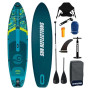 Sun Reflections XXL 11'6'' Combo paddleboard zöld/kék Emerald Green