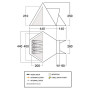 Vango Teepee Air 400 családi sátor