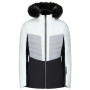 Fundango Salina II Padded Jacket női téli kabát műszőrmés béléssel fehér white