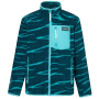 Regatta Junior Frankie Warm Fleece Mediterranea Zebra gyerek funkcionáls pulóver zöld Mediterranea Zebra