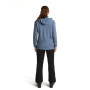 Icebreaker Wom Mer 400 RealFleece Grid Pulover Hood női pulóver