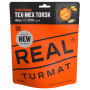 Real Turmat Tex‑Mex tőkehallal (Tex‑Mex Torsk). szárított étel