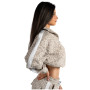 Nebbia Half-Zip Leopard Sweatshirt Primal női pulóver