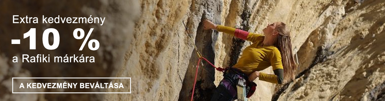 Extra kedvezmény: -10% a Rafiki márkára