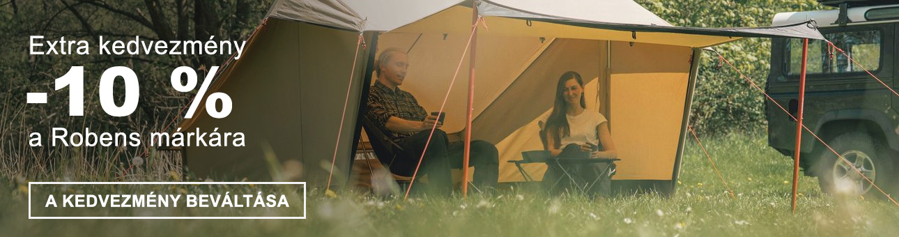 Extra kedvezmény: -10% a Robens márkára