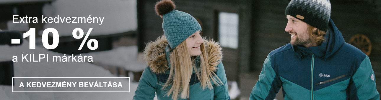 Extra kedvezmény: -10% a KILPI márkára