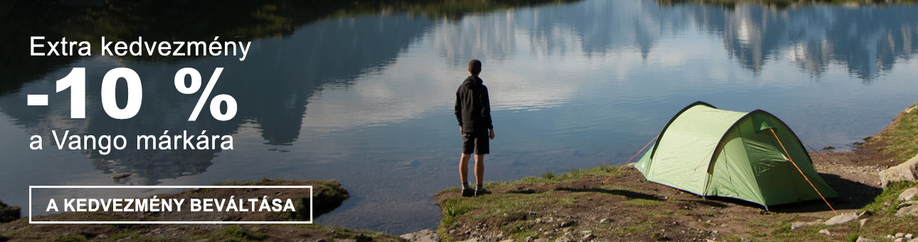 Extra kedvezmény: -10% a Vango márkára